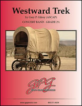 Westward Trek Concert Band sheet music cover